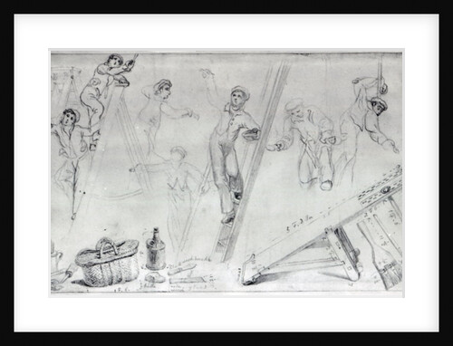 Illustration of Painting and Decorating by George the Elder Scharf