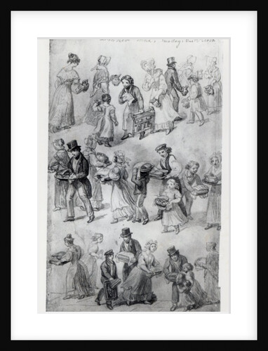 Delivering Dinner, 1841 by George the Elder Scharf