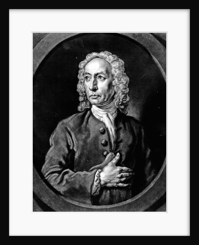 Anthony Sayer, engraved by John Faber Jr by Joseph (after) Highmore