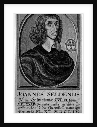 John Selden, 1672 by English School