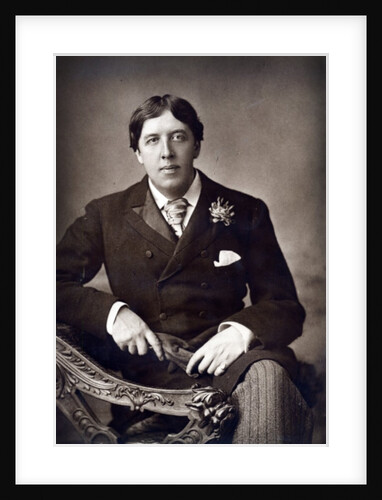 Oscar Wilde, c.1890 by W. and D. Downey