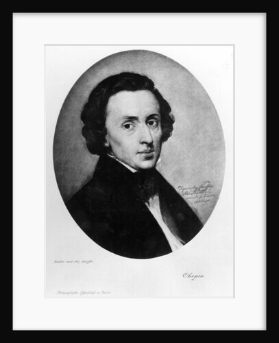 Chopin, 1858 by Ary (after) Scheffer