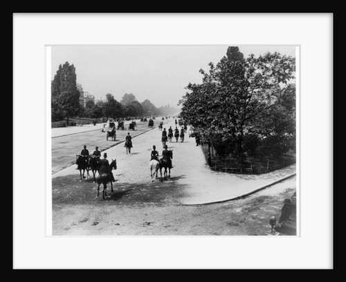 The Bois de Boulogne, Paris, c.1900 by French Photographer