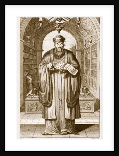 Kong-Fu-Tse, or Confucius, the Most Celebrated Philosopher of China by (after) Honbleau