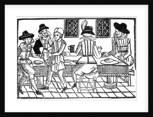 A Supper Party by English School