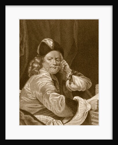 Thomas Killigrew, engraved by J.J Van den Bergh by S. Harding