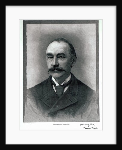 Thomas Hardy, 1892 by (after) English photographer