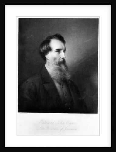 Edward John Eyre by Charles Mercier