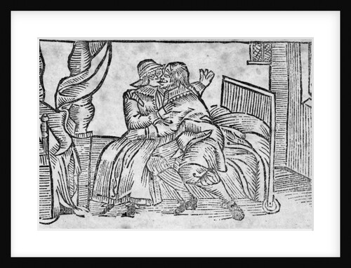 Couple Kissing by English School