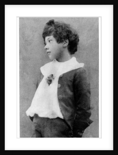 Cyril Wilde, c.1890 by English Photographer