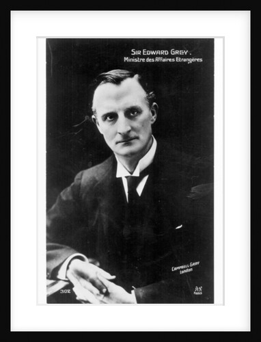 Edward Grey, 1st Viscount Grey of Fallodon by English Photographer