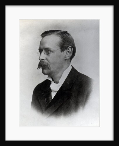 Sir Edmund William Gosse, 1892 by English Photographer
