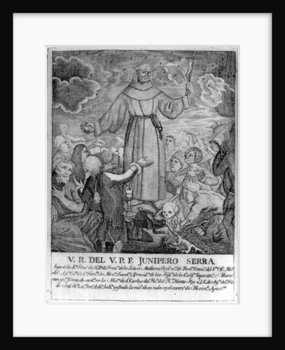 Fray Junipero Serra, 18th century by Spanish School