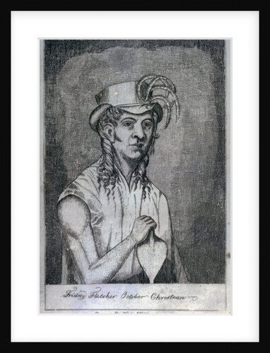 Friday Fletcher October Christian, son of Fletcher Christian, 1814 by John Shillibeer