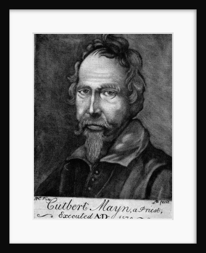 Cuthbert Mayne, 1579 by English School
