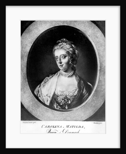 Caroline Matilda, Queen of Denmark and Norway by Francis (after) Cotes