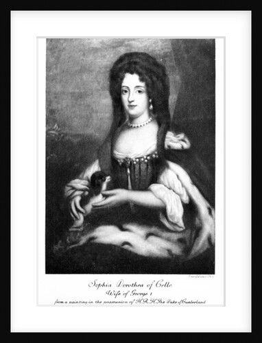 Sophia Dorothea of Celle by (after) English School