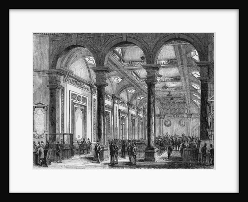 Interior of Lloyd's of London by English School