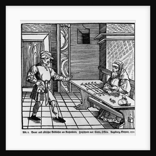 Money Lender, 1531 by German School