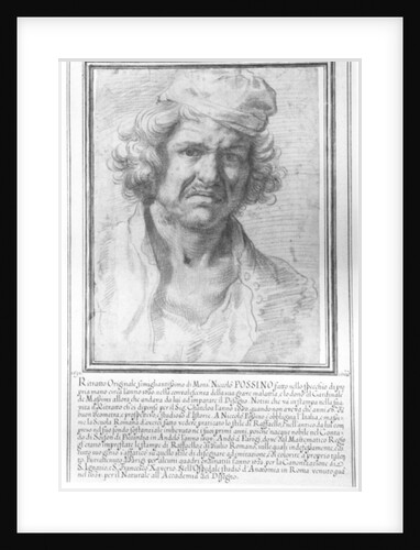 Self Portrait by Nicolas Poussin