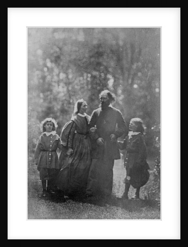 Alfred, Lord Tennyson with his wife Emily and two sons, Hallam and Lionel by Oscar Gustav Rejlander