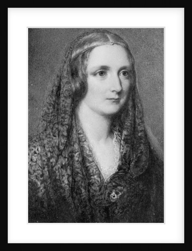 Mary Shelley, an idealised portrait created after her death by Reginald Easton