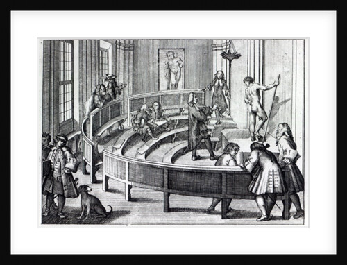 Life drawing class, 1739 by Italian School
