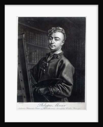 Self Portrait by Philippe Mercier