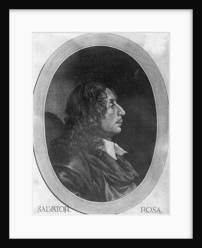 Salvator Rosa by Giovanni Battista Bonacina