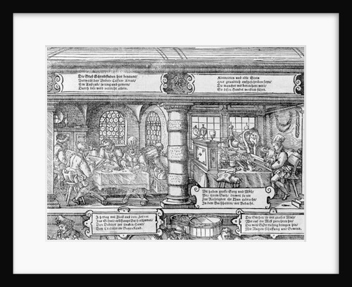 Banking Scene by Jost Amman
