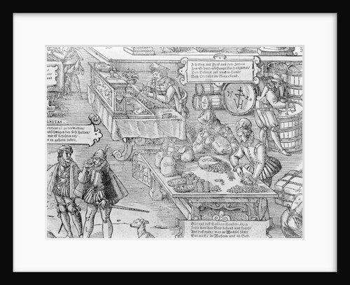 Banking Scene by Jost Amman