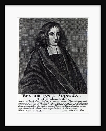 Baruch de Spinoza by Dutch School