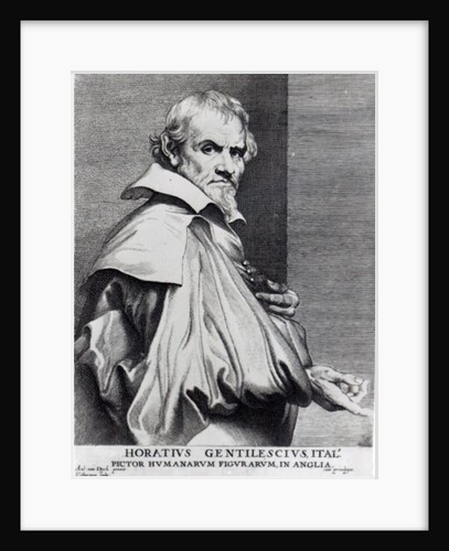 Orazio Gentileschi by Anthony van Dyck