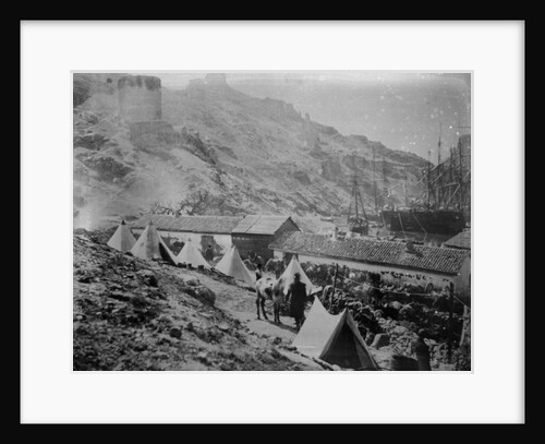 The Port at Balaklava during the Crimean War, c.1855 by Roger Fenton