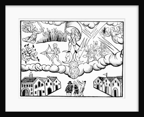 Allegory of the Black Death by Anonymous