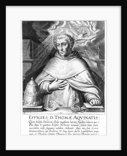 St. Thomas Aquinas by Cornelis Boel