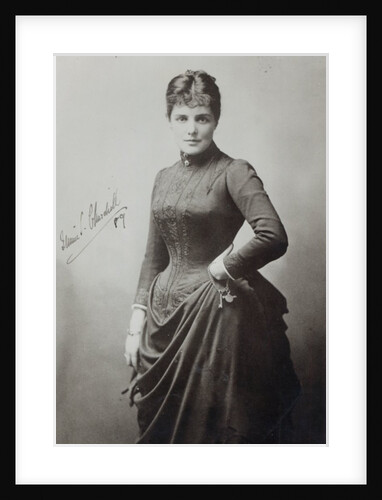 Lady Randolph Churchill by English Photographer