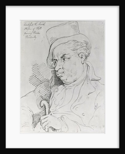 William Crockford by Thomas Rowlandson