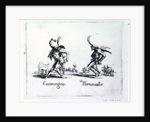 Balli de Sfessania, c.1622 by Jacques Callot