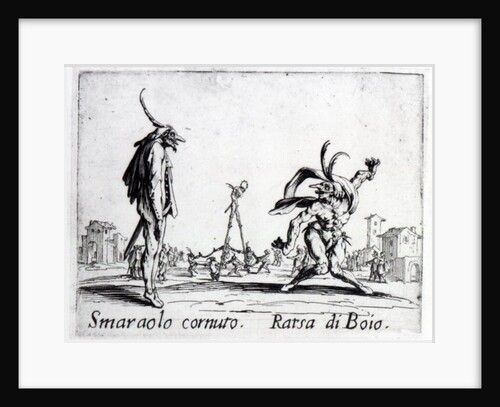 Balli de Sfessania, c.1622 by Jacques Callot