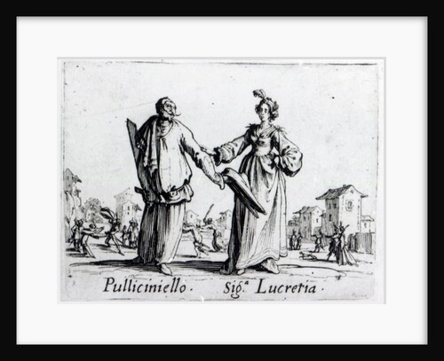 Balli de Sfessania, c.1622 by Jacques Callot