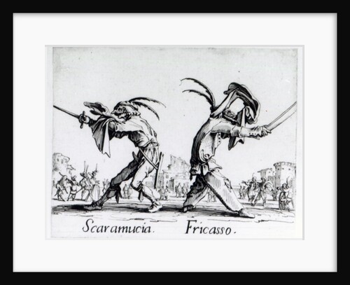 Balli de Sfessania, c.1622 by Jacques Callot