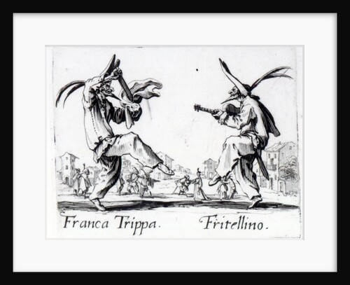 Balli de Sfessania, c.1622 by Jacques Callot