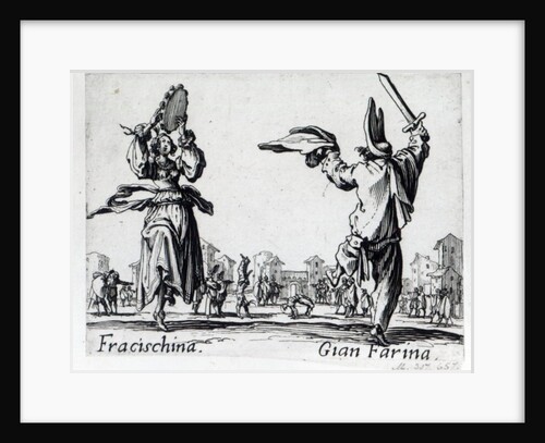 Balli de Sfessania, c.1622 by Jacques Callot