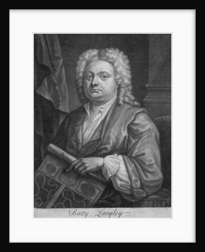 Batty Langley, print made by J. Carwitham, 1741 by English School