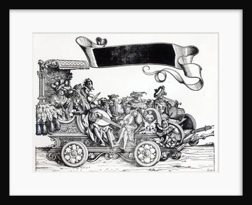 Scene from Maximilian's Triumphal Procession, c.1516-18 by Hans Burgkmair