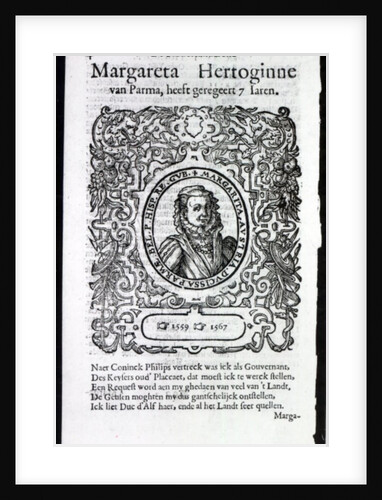 Margaret of Parma, Governor of the Netherlands by School Netherlandish