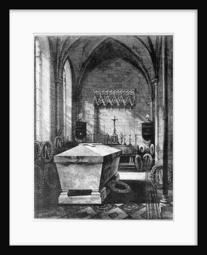 The Mortuary Chapel at St. Mary's Church, Chislehurst, holding the tomb of Emperor Napoleon III and his son, the Prince Imperial by English School