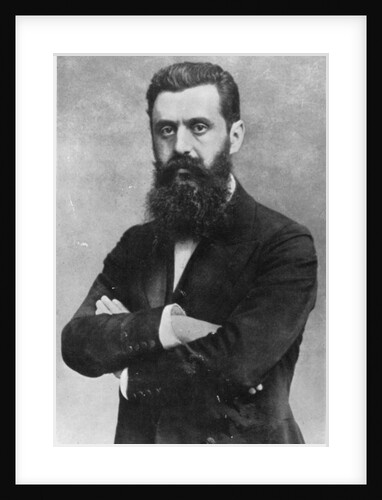 Theodor Herzl, 1903 by Photographer Austrian