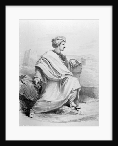 Edward William Lane as 'A Bedouin Arab', 1828 by Richard James Lane